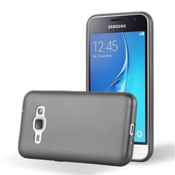 Samsung Galaxy J1 2016 Suojakuori Kotelo (harmaa)