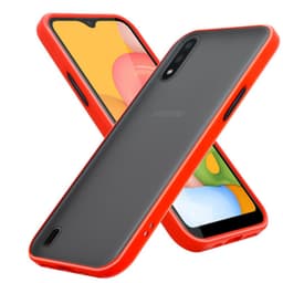 Samsung Galaxy A01 Suojakuori Suojakotelo (Läpinäkyvä)