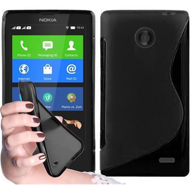 Nokia X Etui Case Cover (Sort)