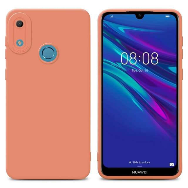 Huawei Y6 2019 Cover Etui Case (Orange)