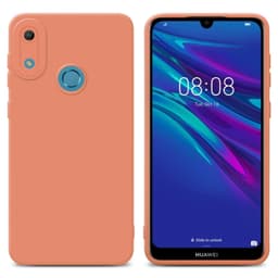 Huawei Y6 2019 Suojakuori Suojakotelo (Oranssi)