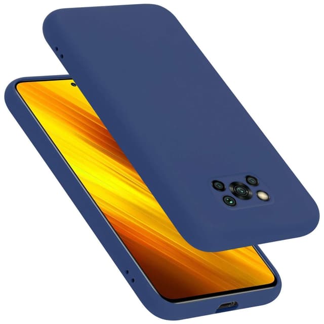 Xiaomi POCO X3 NFC Cover Etui Case (Blå)