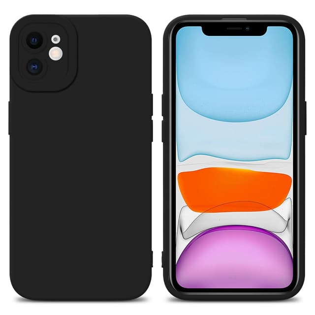 iPhone 12 Suojakuori Kotelo (Musta)