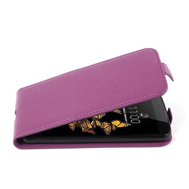 LG K8 2016 Pungetui Flip Cover (Lilla)