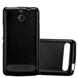 Sony Xperia E1 Cover Etui Case (Sort)