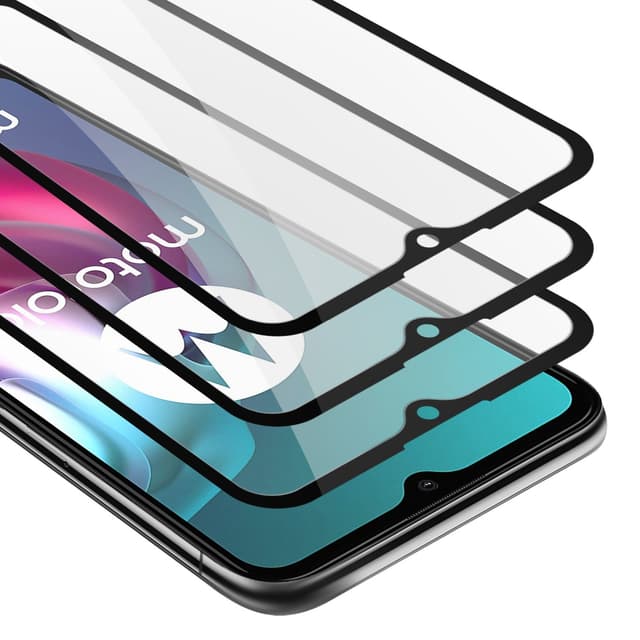 Motorola MOTO G10 / G30 3x Skjermbeskytter Skärmskydd