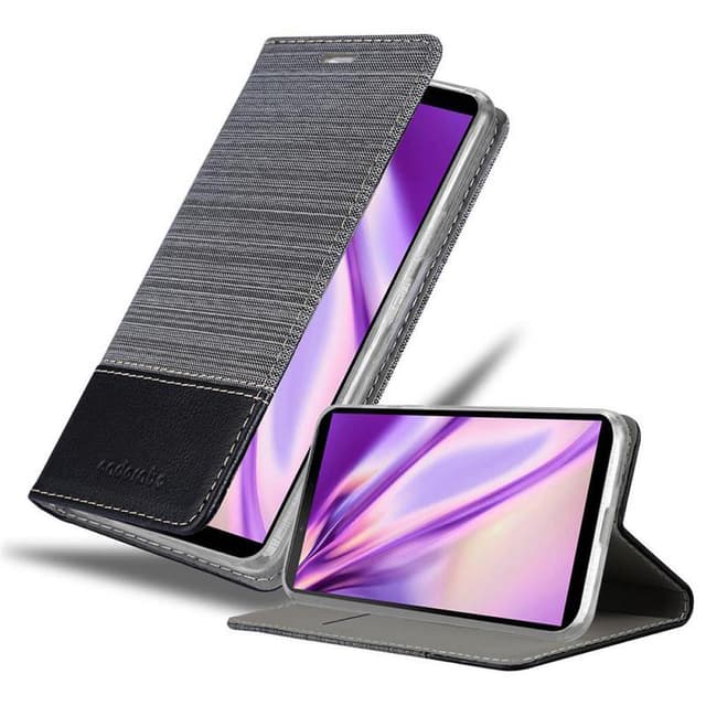 Sony Xperia 10 II Plånboksfodral Skal (Grå)