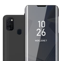 Samsung Galaxy M21 / M30s Plånboksfodral Skal (Svart)