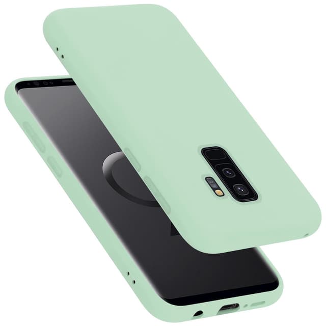 Samsung Galaxy S9 PLUS silikondeksel case (grønn)