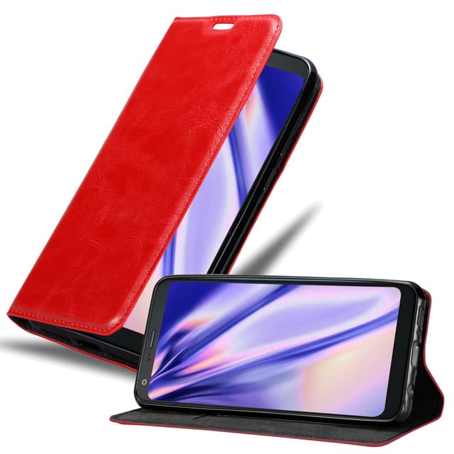 LG Q9 Skal Fodral Case (Röd)