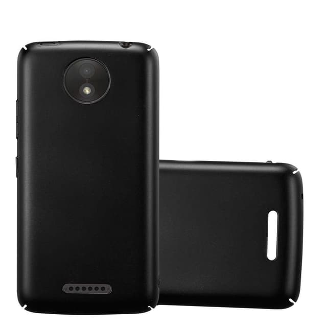 Motorola MOTO C PLUS Skal Fodral Case (Svart)