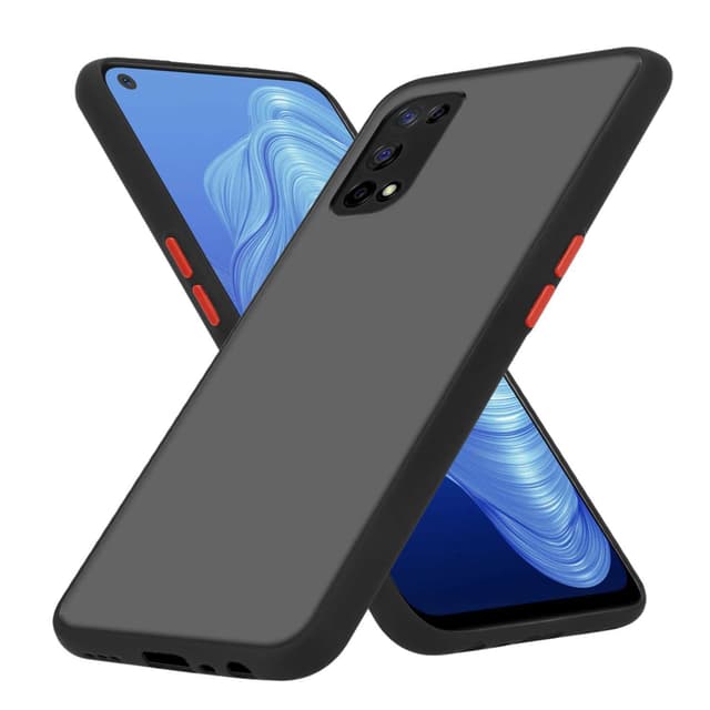 Realme 7 5G Skal Fodral Case (Svart)
