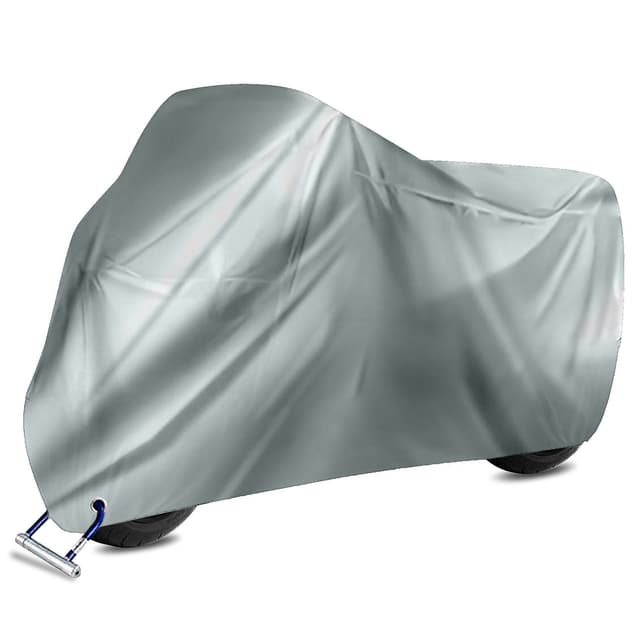 Motorsykkeltrekk Outdoor 245x105x125cm (Sølv Svart)