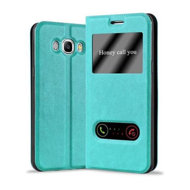 Samsung Galaxy J5 2016 lommebokdeksel cover (turkis)