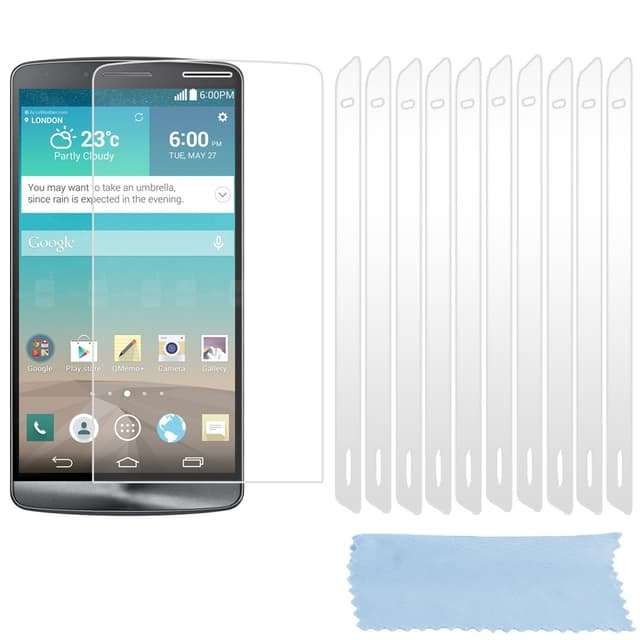 LG G3 Skærmbeskytter 10x