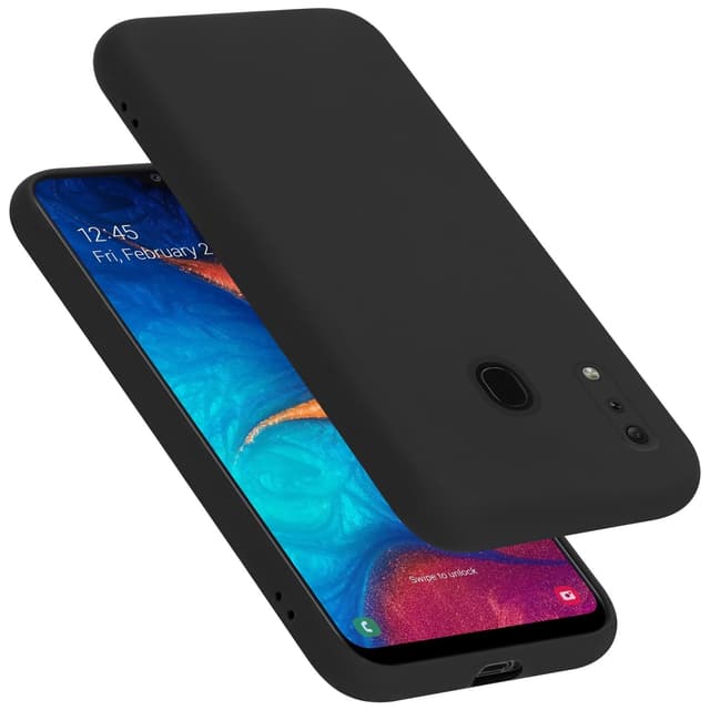 Samsung Galaxy A20 / A30 / M10s Cover Etui Case (Sort)