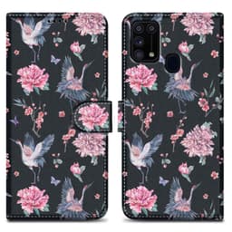 Samsung Galaxy M31 lommebokdeksel etui (svart)