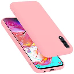 Samsung Galaxy A70 / A70s Cover Etui Case (Lyserød)