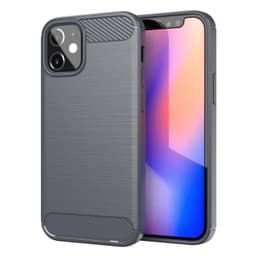 iPhone 12 MINI Skal Fodral Case (Grå)