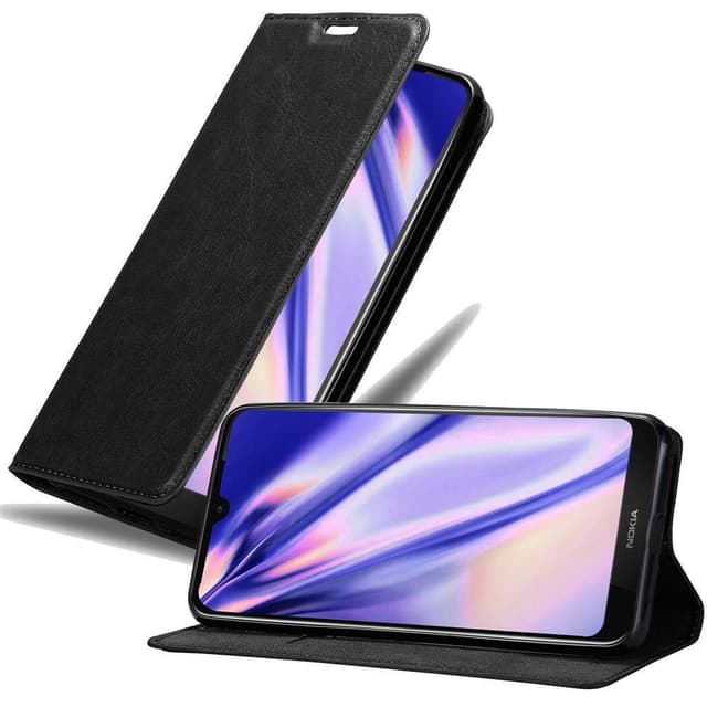 Nokia 4.2 lommebokdeksel deksel (svart)