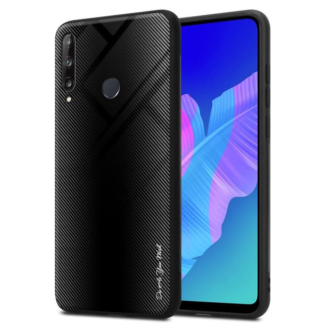 Huawei P40 LITE E Skal Fodral Case (Svart)