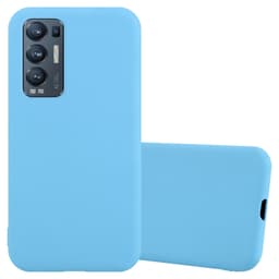 Oppo FIND X3 NEO Suojakuori Kotelo Case Cover (Sininen)