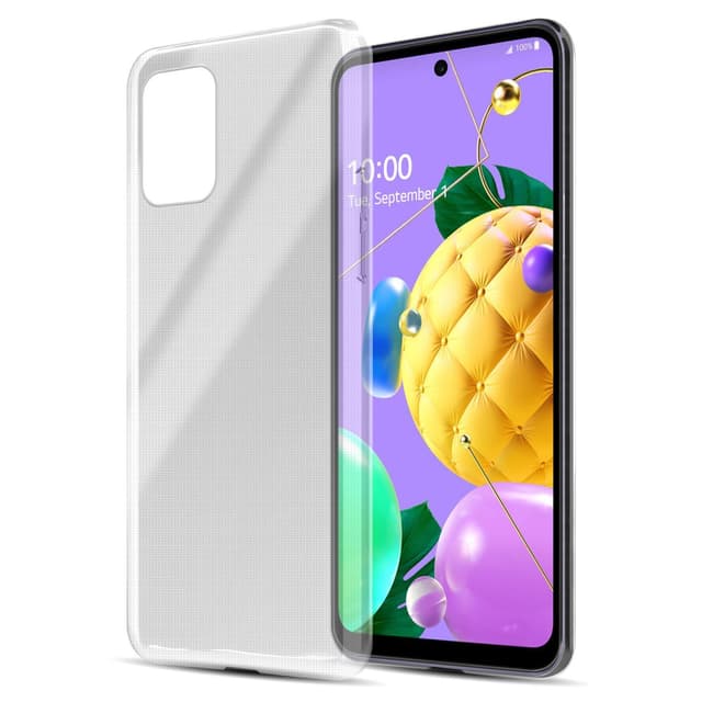 LG K52 / K62 / Q52 deksel ultra slim (gjennomsiktig)
