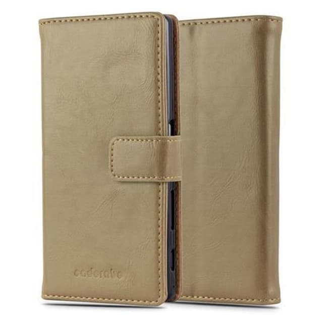 Sony Xperia Z5 lommebokdeksel etui (brun)