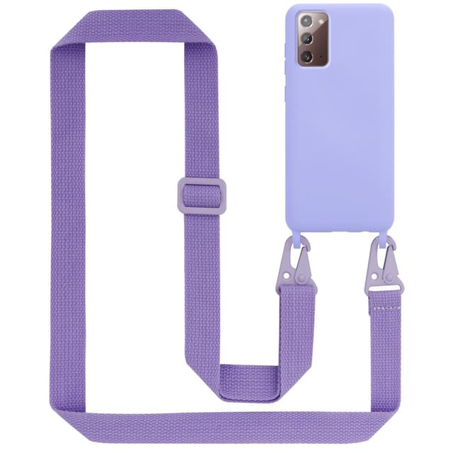 Samsung Galaxy NOTE 20 Etui Cover Kæde (Lilla)