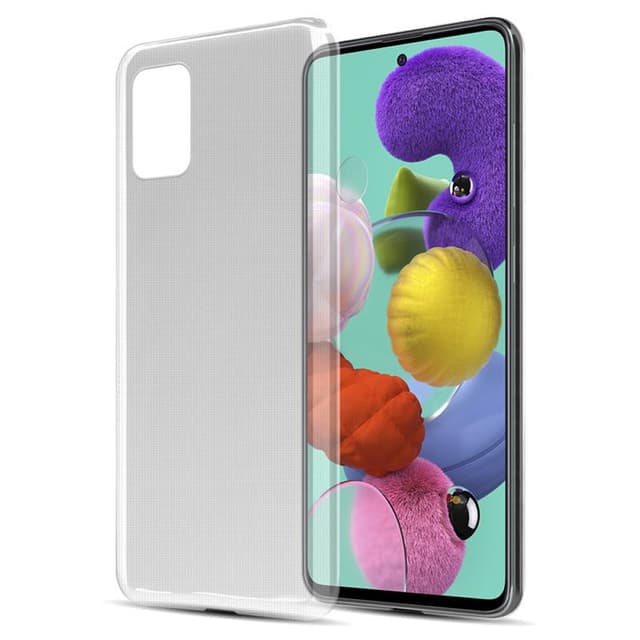 Samsung Galaxy A51 5G Skal Fodral Case (Transparent)