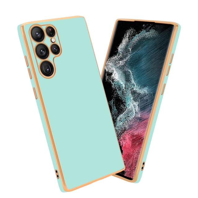 Samsung Galaxy S22 ULTRA Cover Etui Case (Grøn)