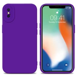 iPhone X / XS Suojakuori Suojakotelo (Violetti)