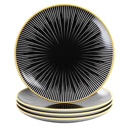 4x Porcelænstallerken Tallerken Serveringstallerken