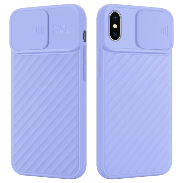 iPhone X / XS Skal Fodral Case (Lila)