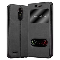 Lompakkokotelo LG K10 2017 Case (Musta)