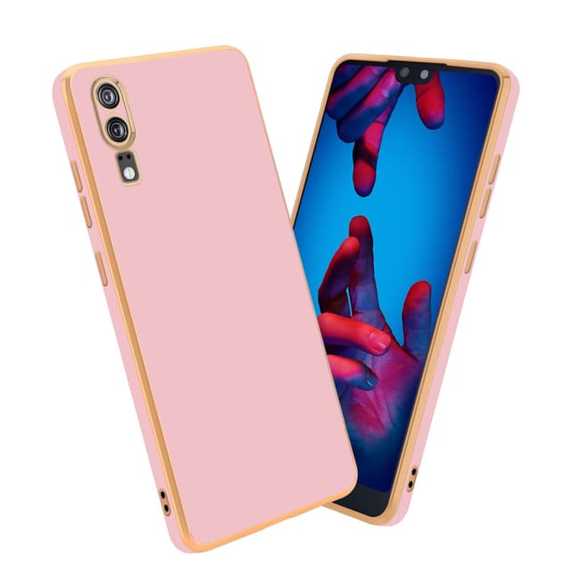 Huawei P20 Skal Fodral Case (Rosa)