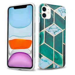 iPhone 11 Plånboksfodral Skal (Grön)