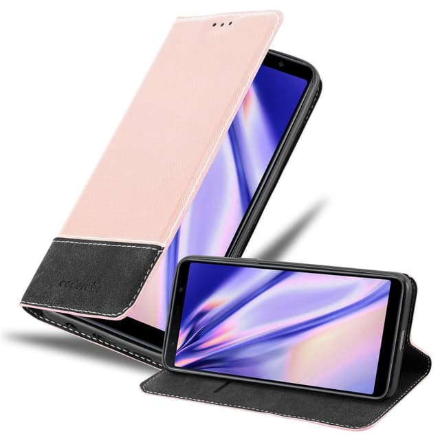 Samsung Galaxy A7 2018 Skal Fodral Case (Rosa)