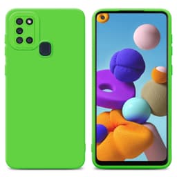 Samsung Galaxy A21s Deksel cover case (grønn)