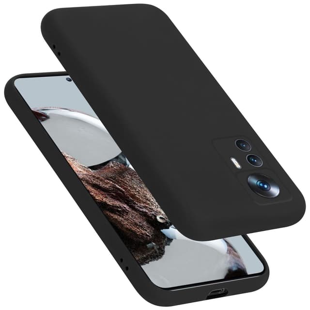 Xiaomi 12T / 12T PRO Skal Fodral Case (Svart)