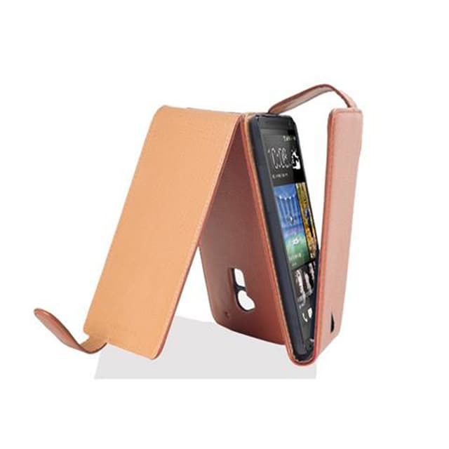 HTC ONE MAX T6 Pungetui Flip Cover (Brun)