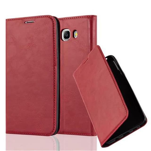 Samsung Galaxy J7 2016 Skal Fodral Case (Röd)