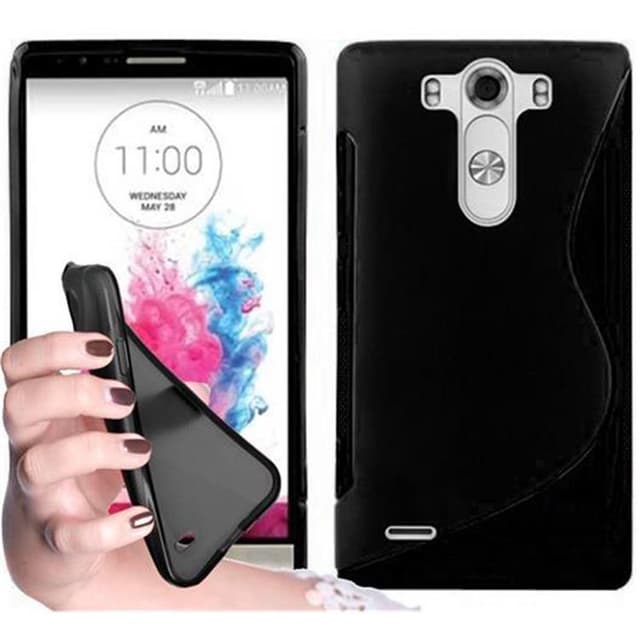 LG G3 Suojakuori Cover (Musta)