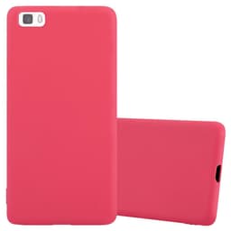 Huawei P8 LITE 2015 deksel tpu case cover (rød)