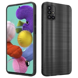 Cover Samsung Galaxy A51 4G / M40s Etui Case (Sort)