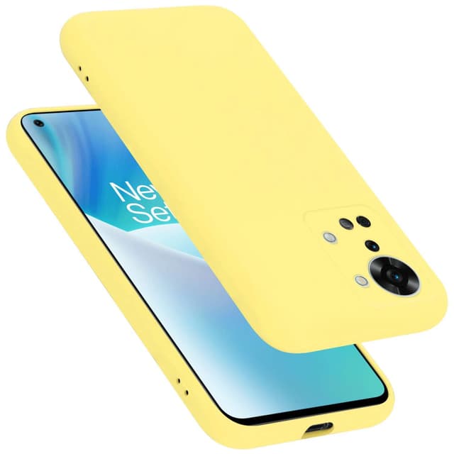 OnePlus Nord 2T Suojakuori Kotelo Case (Keltainen)