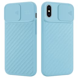 iPhone X / XS Suojakuori Cover Case (Turkoosi)