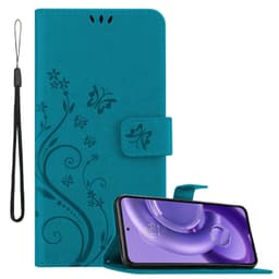 Motorola EDGE 30 NEO Pungetui Cover Case (Blå)