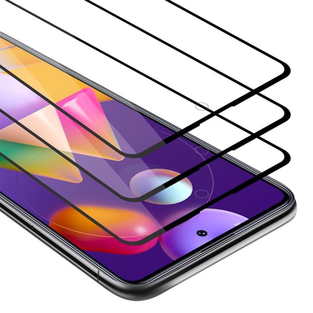 Samsung Galaxy M31s 3x Skærmbeskytter Beskyttelsesglas