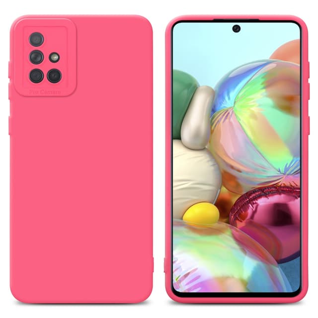 Samsung Galaxy A71 4G Cover Etui Case (Rød)